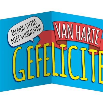 Tarjeta sorpresa - 40 jaar