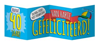 Carte Surprise - 40 jaar