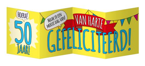 Surprise Card - 50 jaar