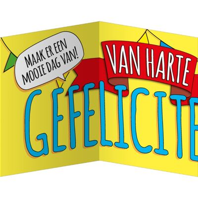 Tarjeta sorpresa - 50 jaar