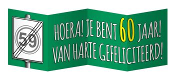 Carte Surprise - 60 jaar