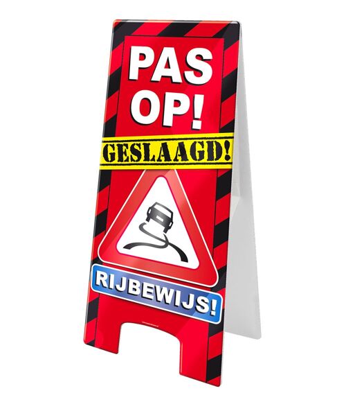 Warning Sign - Rijbewijs
