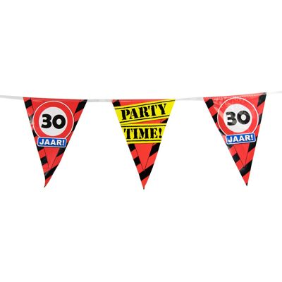 Party Vlaggen - 30 Jahre