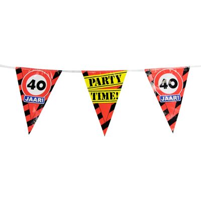 Party Vlaggen - 40 Jahre