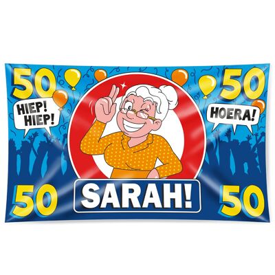 Gevel vlag - Sarah