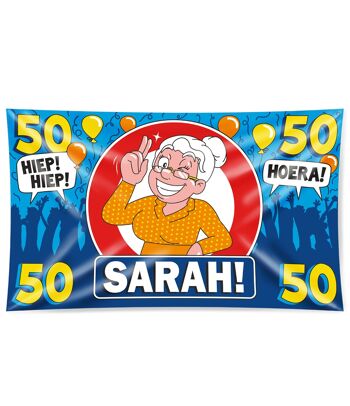 Gevel vlag - Sarah