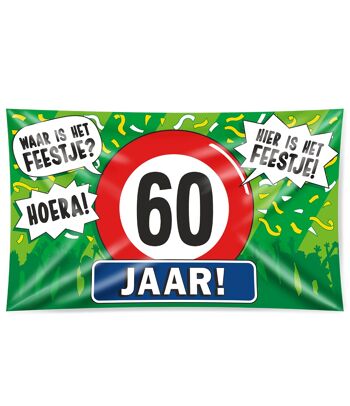 Gevel vlag - 60 jaar