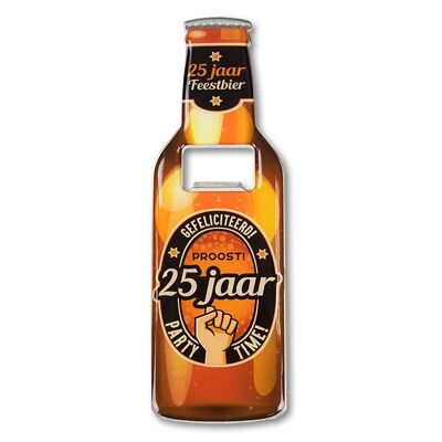 Bieröffner - 25 Jahre
