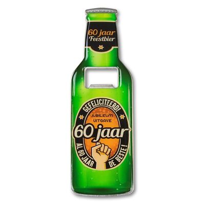 Bieröffner - 60 Jahre