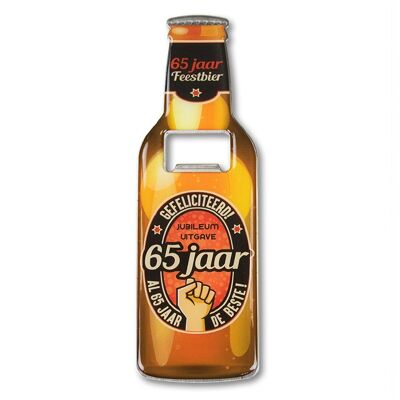 Bieröffner - 65 Jahre