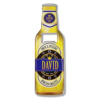 Bieröffner - David