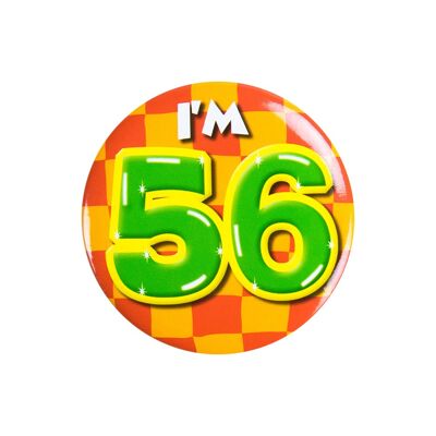 Button klein - I'm 56