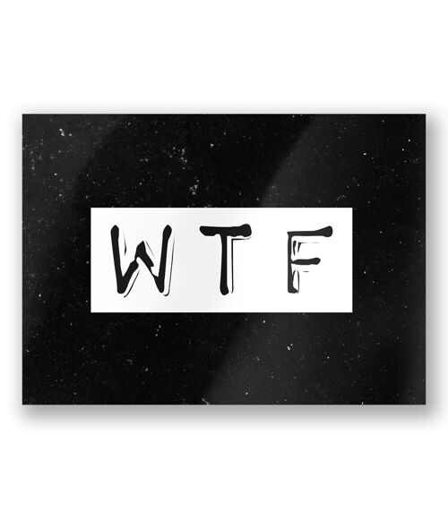 Black & White Cards - WTF