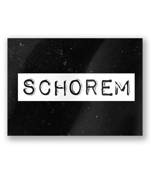 Black & White Cards - Schorem