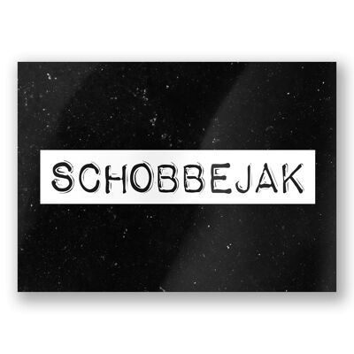 Tarjetas en blanco y negro - Schobbejak
