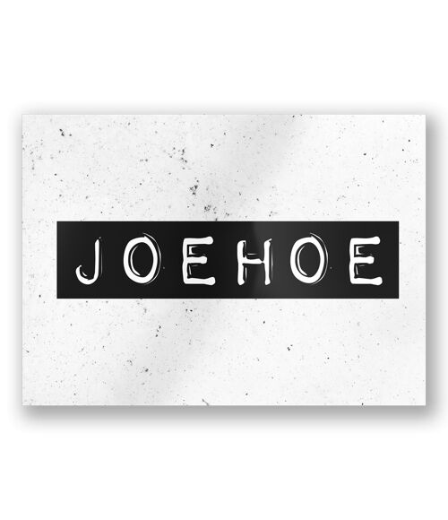 Black & White Cards - Joehoe
