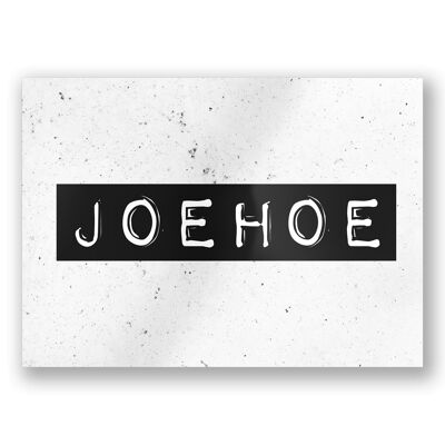 Tarjetas en blanco y negro - Joehoe