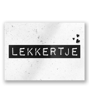 Cartes Noir & Blanc - Lekkertje