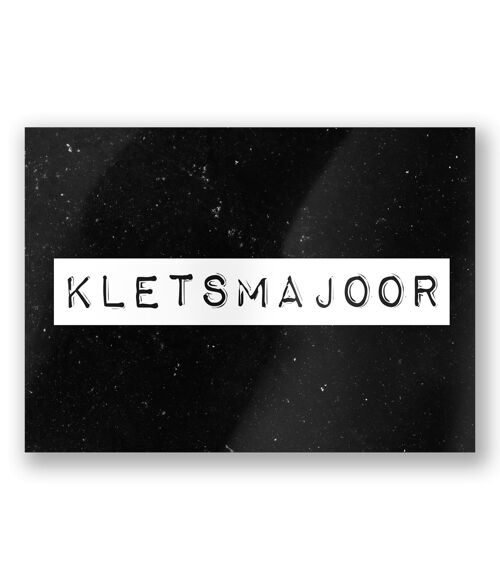 Black & White Cards - Kletsmajoor