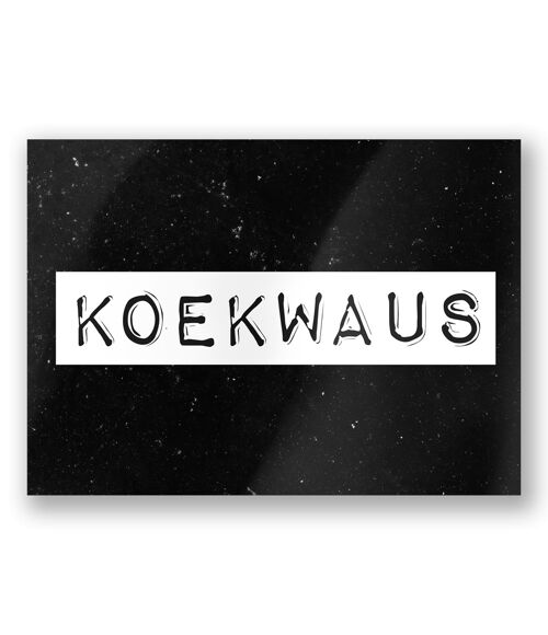 Black & White Cards - Koekwaus