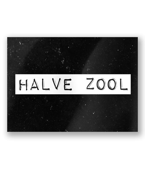 Black & White Cards - Halve zool