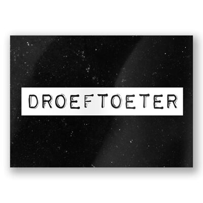 Tarjetas en blanco y negro - Droeftoeter