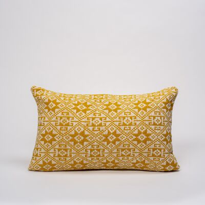 Dokmai cushion cover - yellow 30x50