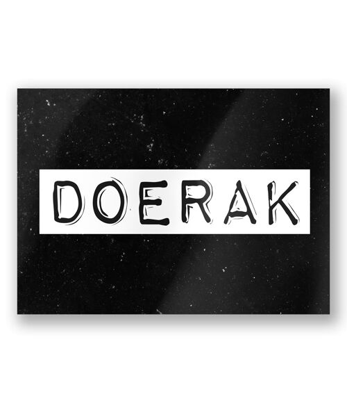 Black & White Cards - Doerak