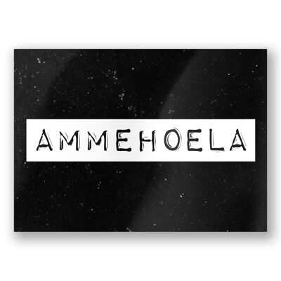 Tarjetas en blanco y negro - Ammehoela