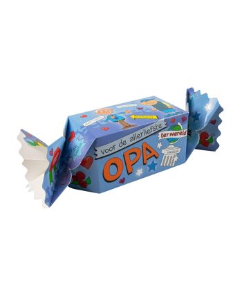 Kado/Snoepverpakking nieuw - opa