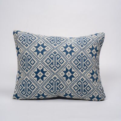 Dokmai cushion cover - blue 40x50