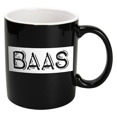 Black & White Mugs - Baas (black)