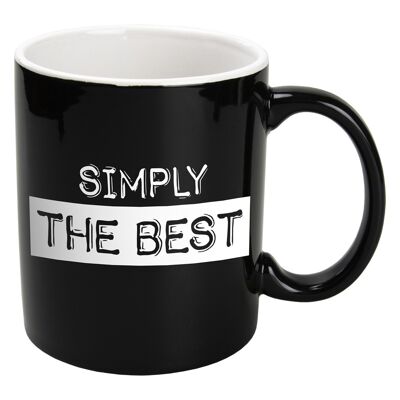 Black & White Mugs - Simply the best (black)