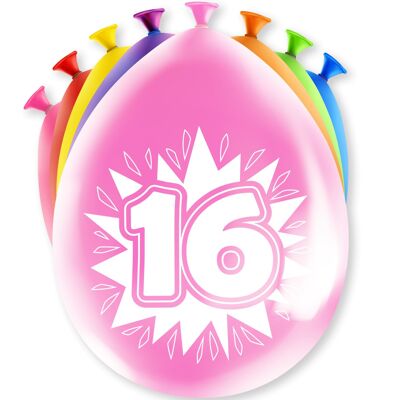 Partyballonnen - 16 Jahre