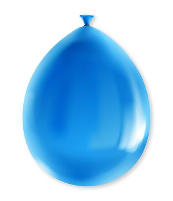 Party Ballonnen - Bleu métallisé