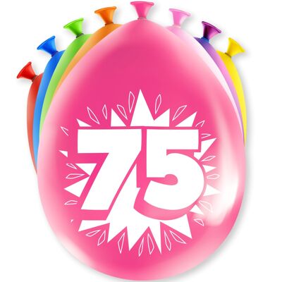 Partyballonnen - 75 Jahre