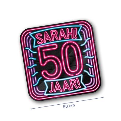 Neon decoration signs - Sarah