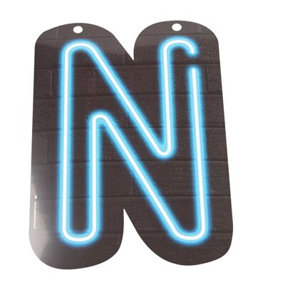 Neonbuchstabe - N