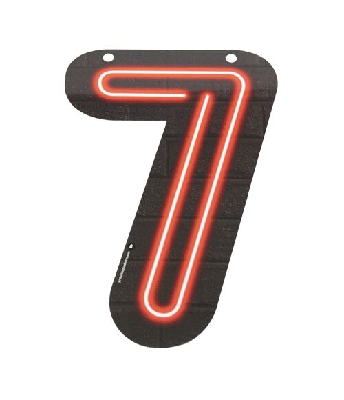 Neon letter - 7