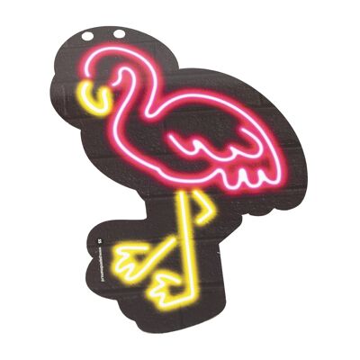Neonbuchstabe - Flamingo
