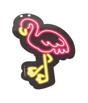 Lettre néon - Flamingo