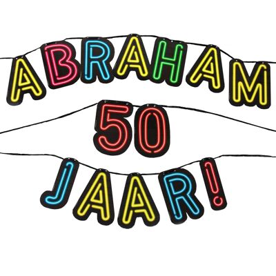 Fionda al neon - Abraham 50 anni!