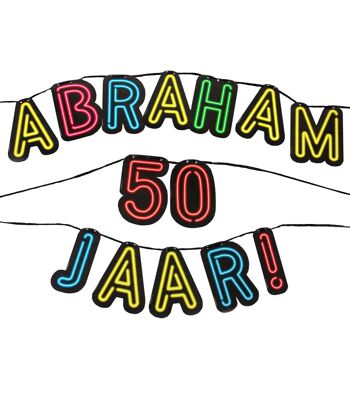 Frondeur néon - Abraham 50 jaar !