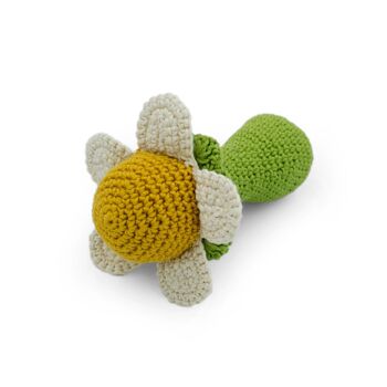 CAMOMILLE - HOCHET POUR BÉBÉ EN COTON BIO 3