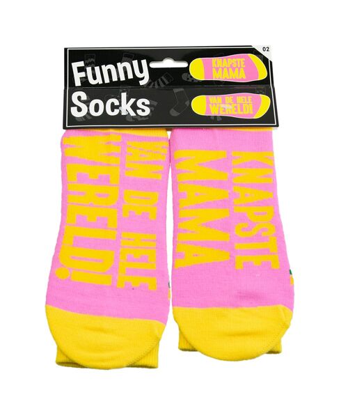 Funny socks - Knapste mama