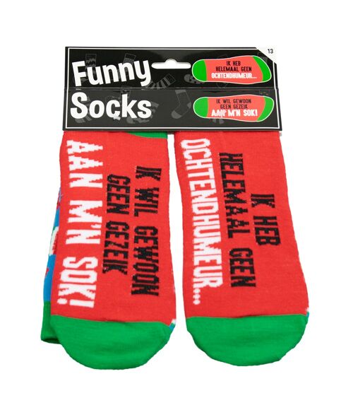 Funny socks - Geen ochtendhumeur