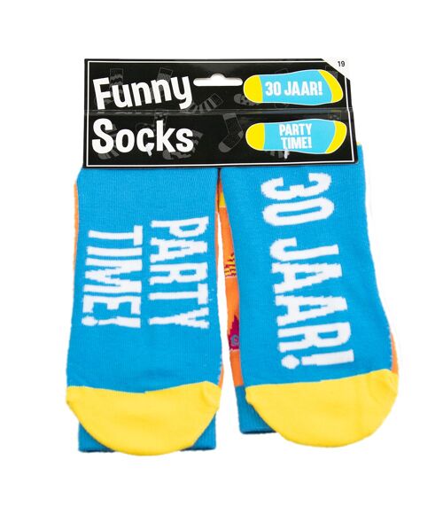 Funny socks - 30 jaar
