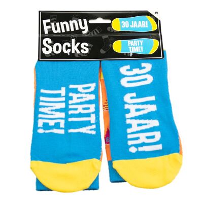 Lustige Socken - 30 Jahre