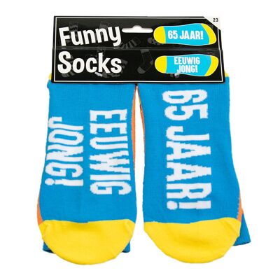 Lustige Socken - 65 Jahre