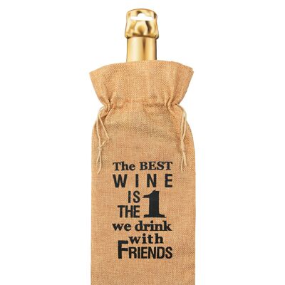 Sacchetto regalo bottiglia - Il miglior vino